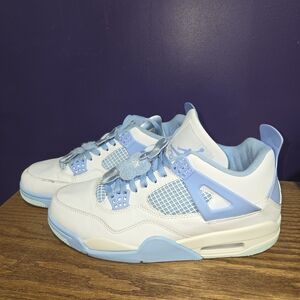 Nike Jordan 4 Forget Me Not Mens Size 10 Used But No Toe Crease